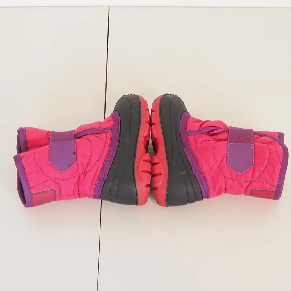 Kamik Snowbug 5 Toddler Girls Boots Sz‎ 5 Made in Canada Fur Lined Insulated - Picture 7 of 13